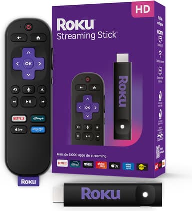 Dispositivo de Streaming para TV Stick Roku, 2025, HD/FHD