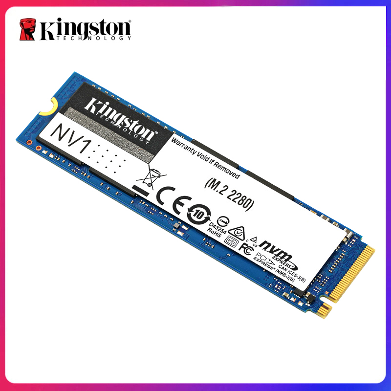 Kingston NV1 M2 SSD NVMe PCIe M.2 2280 250GB 500GB 1TB Internal Solid State  Drive 512GB NV2 Hard Disk For PC Notebook Desktop - Dia de Promo